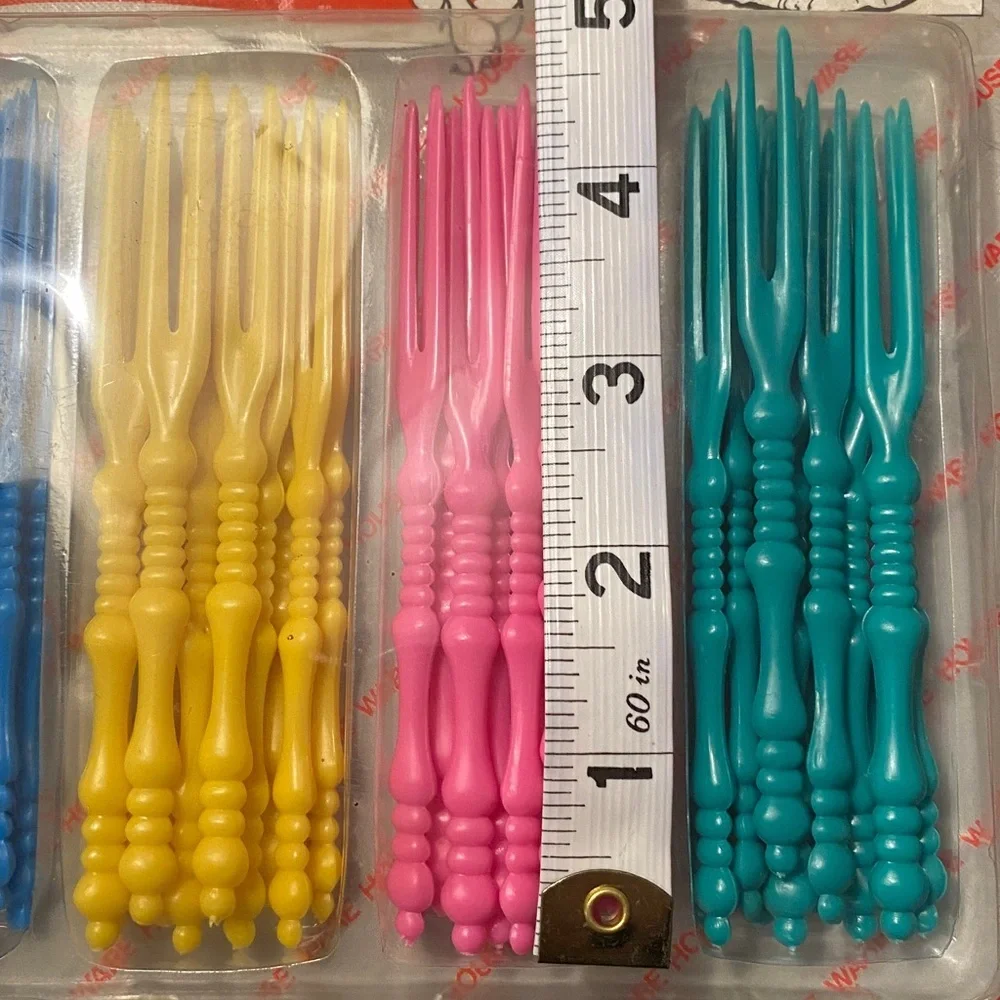 Vintage‎ 48 Piece Set of Cocktail Forks Unused in Original Packaging